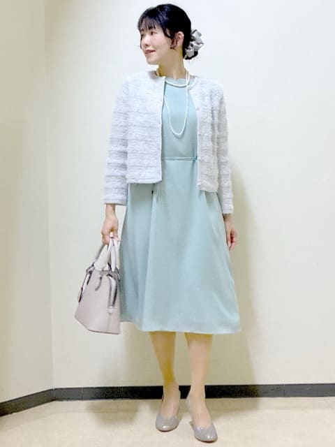  beni_gingerさんの「Reflect｜【SS-4Lサイズ／付属リボン】スリーブデザインジョーゼットワンピース」を使ったコーディネート
