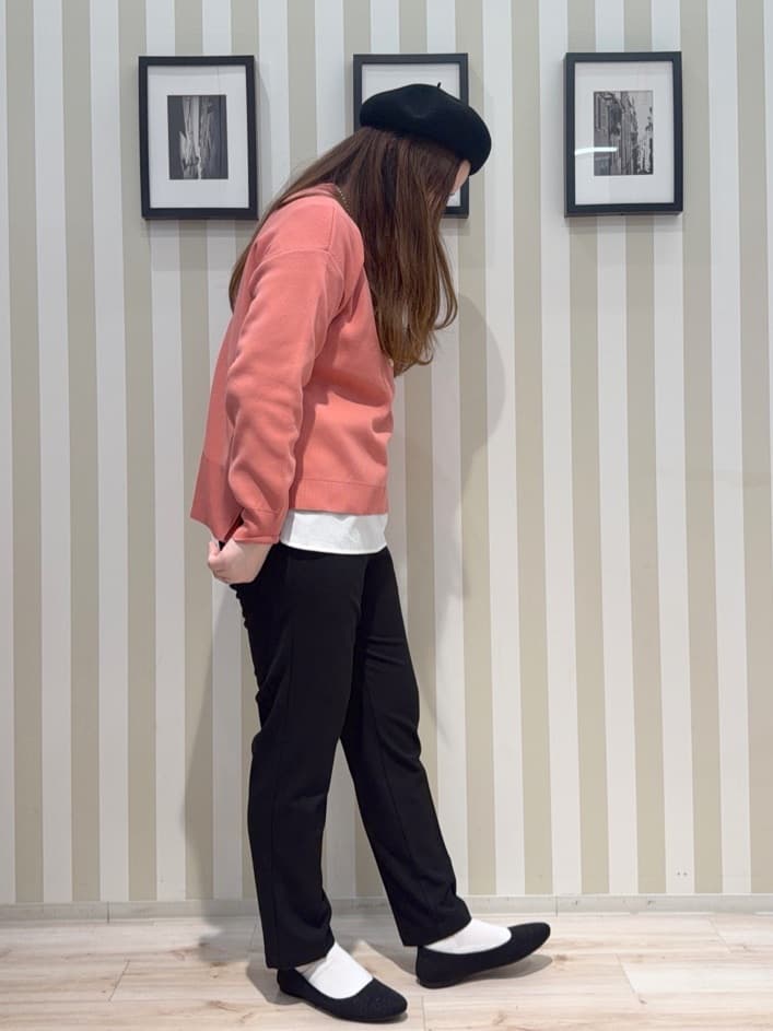 MIYUKIさんの「SHOO･LA･RUE｜【高レビュー/洗濯機可/S-LL】さらに軽くなった スポンディッシュ裾フェイクトップス」を使ったコーディネート