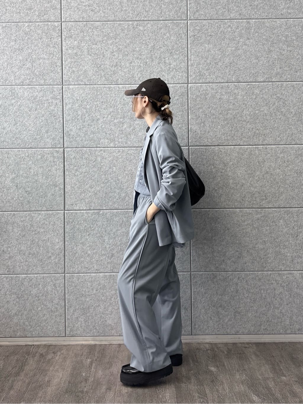 kotakiさんの「INDIVI｜Comfy SET UP｜ダブルブレストイージージャケット【セットアップ対応／通勤／カセット服／接触」を使ったコーディネート