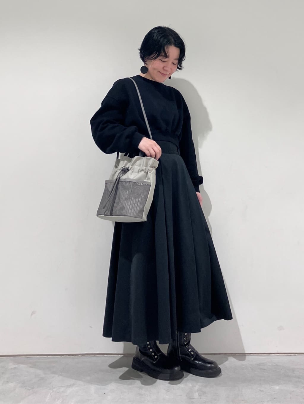 Cさんの「HIROKO HAYASHI｜LUINI AGILE（ルイーニ アジレ）ショルダーバッグ」を使ったコーディネート