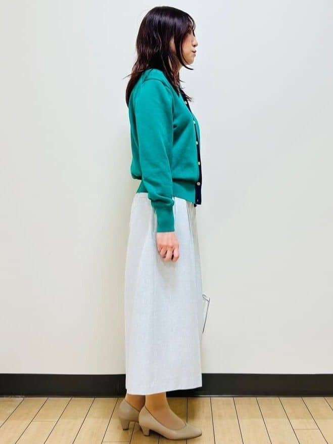 miiiさんの「Reflect｜【アンサンブル可】バイカラーニット」を使ったコーディネート