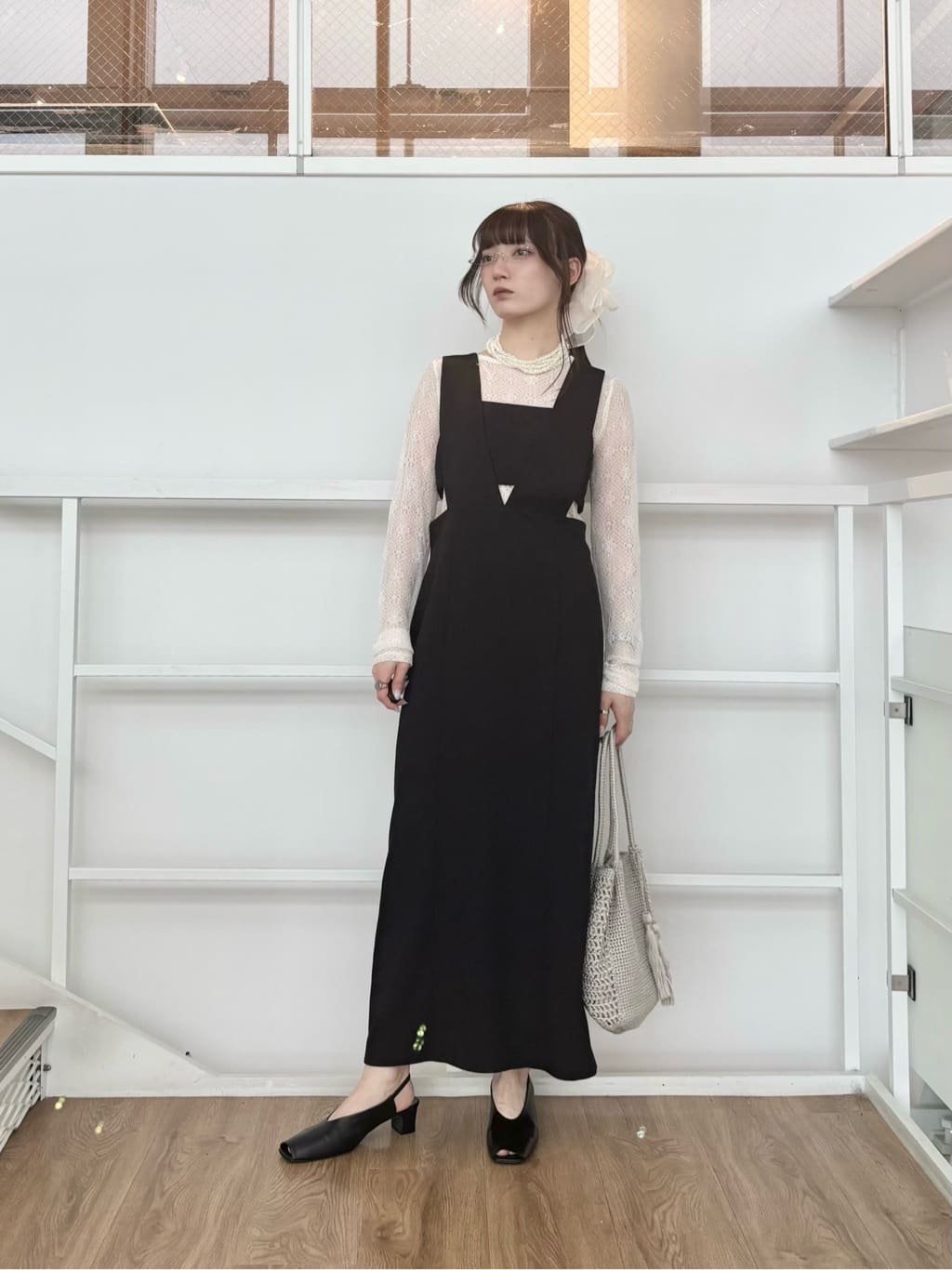 ibukiさんの「INDIVI｜ビスチェSETワンピース」を使ったコーディネート