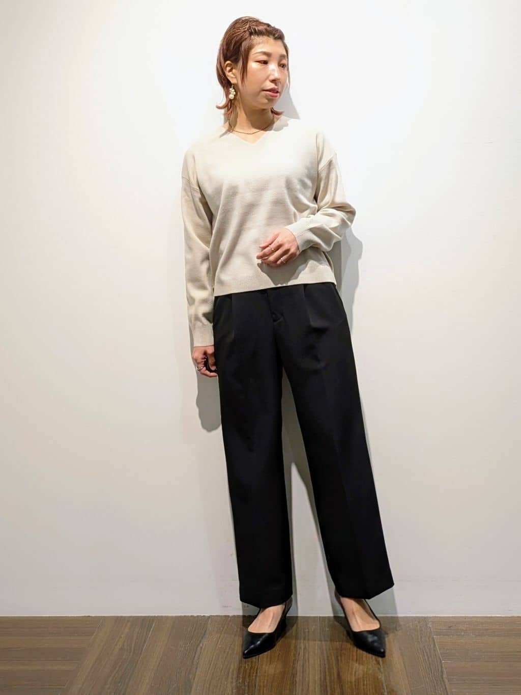 4410さんの「THE SHOP TK｜ベーシックパンプス」を使ったコーディネート