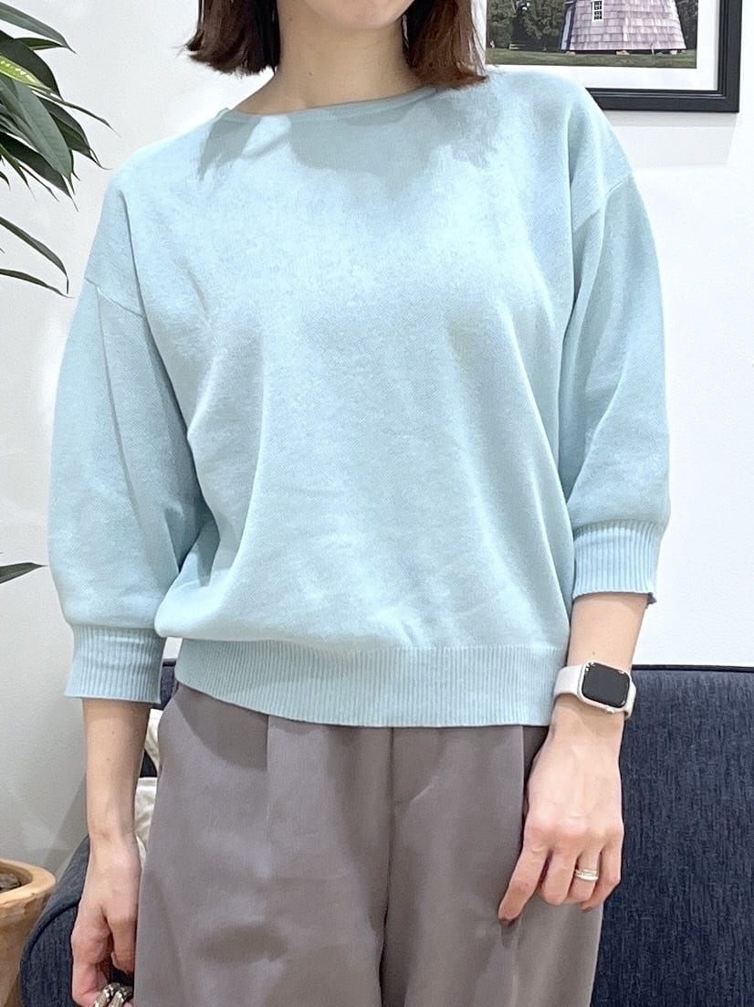 canaさんの「Dessin｜【洗える】シアーリラックスニット」を使ったコーディネート