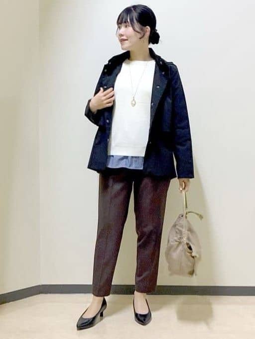  beni_gingerさんの「Reflect｜【ゆったり着られる◎】ラグランスリーブニット」を使ったコーディネート