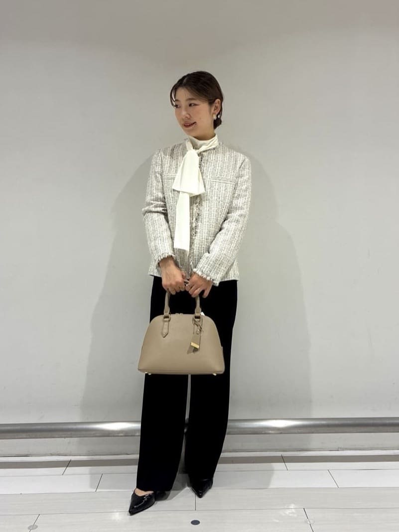 Rinさんの「UNTITLED｜【仕事着/スーツ】ファンシーツイード ジャケット」を使ったコーディネート