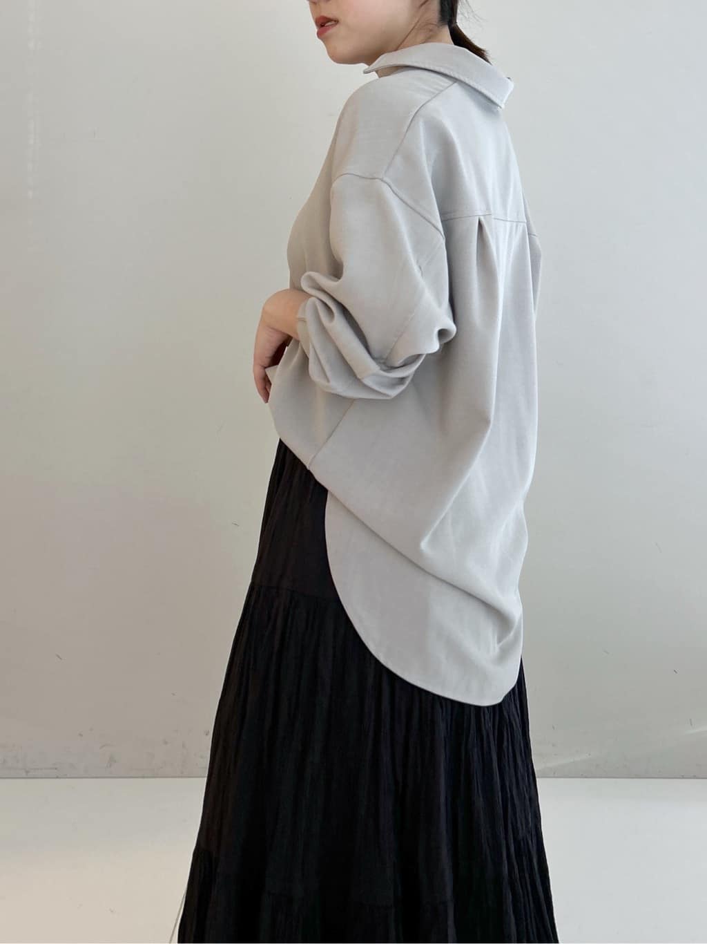Hirokaさんの「Dessin｜【2点セット・洗える】メランジツイルセットアップ」を使ったコーディネート