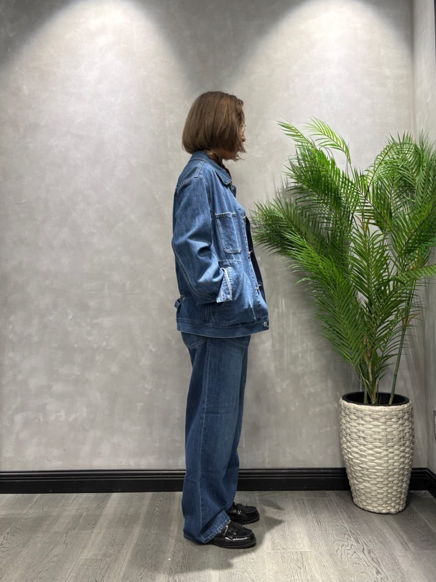 s___sさんの「TAKEO KIKUCHI｜【BOWLER HAT LABEL】エクスプローラー デニムパンツ」を使ったコーディネート