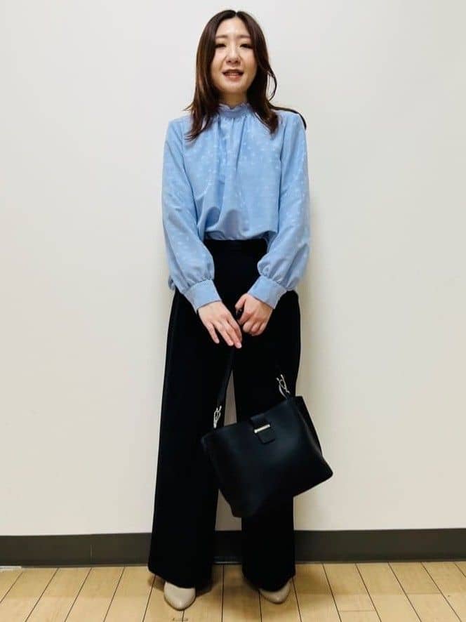miiiさんの「Reflect｜ドライタッチストレートワイドパンツ」を使ったコーディネート