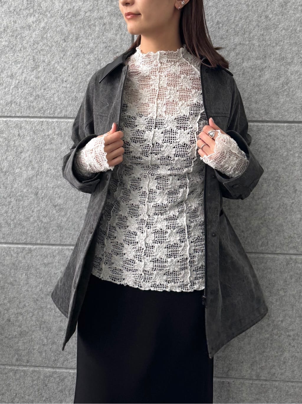 uchi__yamaさんの「CODE A｜pigment denim coverall」を使ったコーディネート