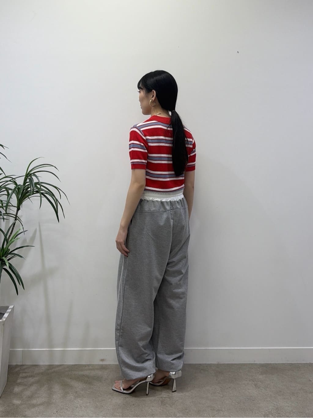 rinaさんの「INDIVI｜ジャカードポロニット」を使ったコーディネート