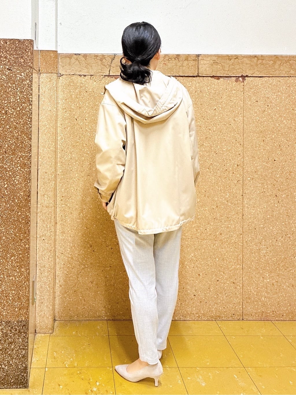 hattoriさんの「INDIVI｜【洗える／大人ラメ】カラーMIXボトルネックニット」を使ったコーディネート