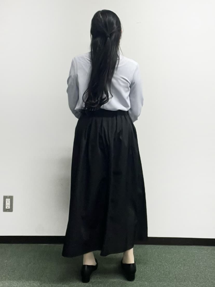 Hitomiさんの「index｜アシンメトリーボウタイブラウス【洗濯機OK／イージーアイロン／防シワ】《XS～LL》」を使ったコーディネート