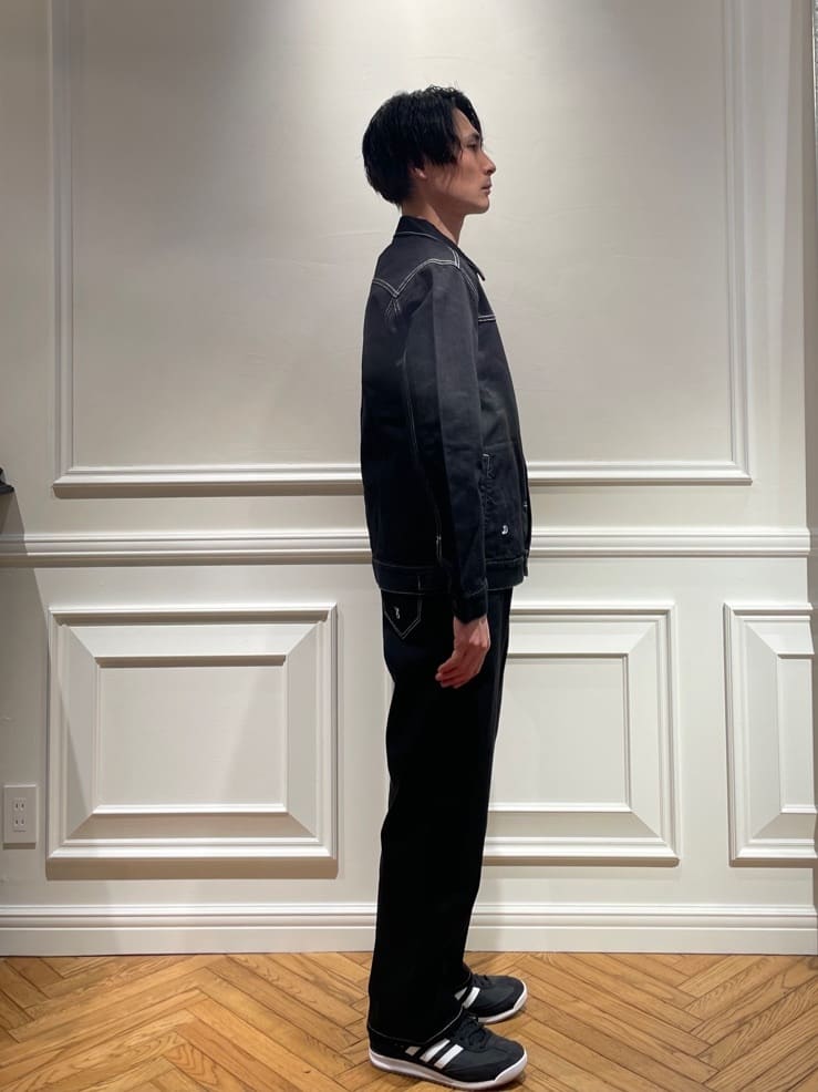 橋本さんの「DRESSTERIOR｜◆【セットアップ可】CONEデニム Gジャン」を使ったコーディネート
