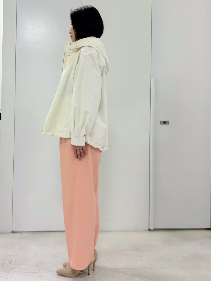hIさんの「COUP DE CHANCE｜【洗える】レイヤード風デザイントップス」を使ったコーディネート