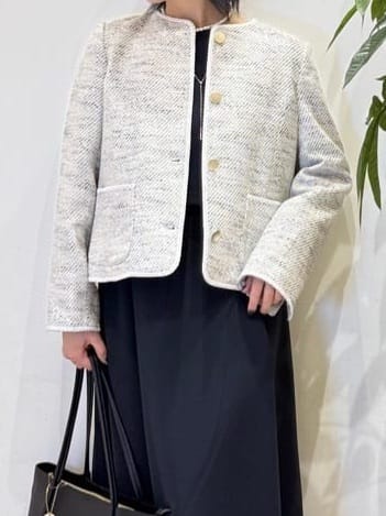misakiさんの「SHOO･LA･RUE｜【S-LL】コーデに迷わずきちんと決まる セットアップ風ワンピース」を使ったコーディネート