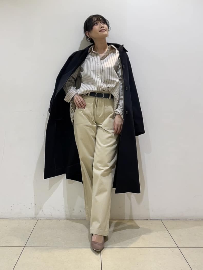 watanabeさんの「UNTITLED｜◆【はっ水/洗える】タスランステンカラーコート」を使ったコーディネート