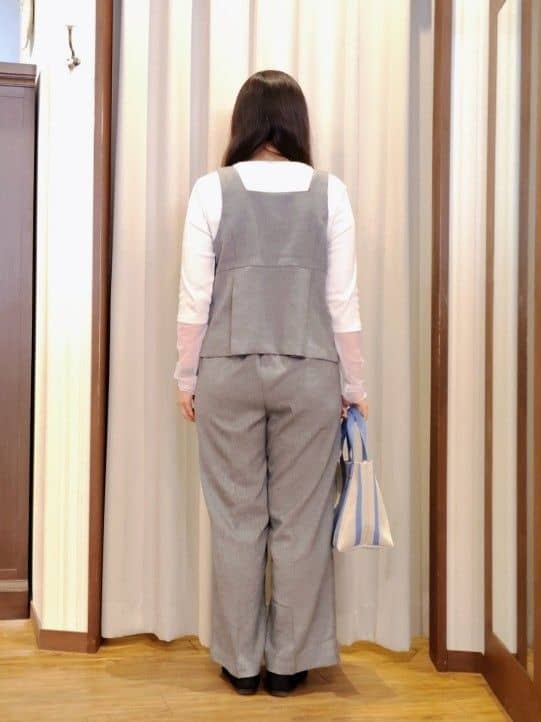 chami さんの「SHOO･LA･RUE｜【2点セット/S-LL】着回し力も抜群 着るだけで決まる大人上品セットアップ」を使ったコーディネート