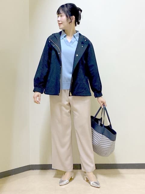  beni_gingerさんの「Reflect｜【花粉バリア】マウンテンパーカー」を使ったコーディネート