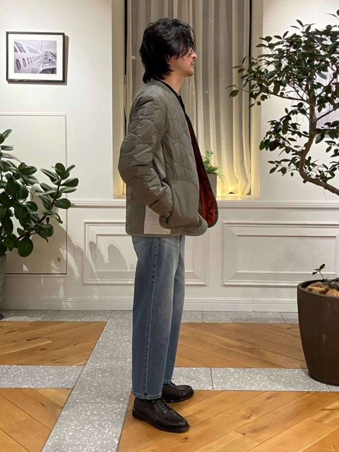 junyaさんの「DRESSTERIOR｜◆キルティング ライナージャケット」を使ったコーディネート