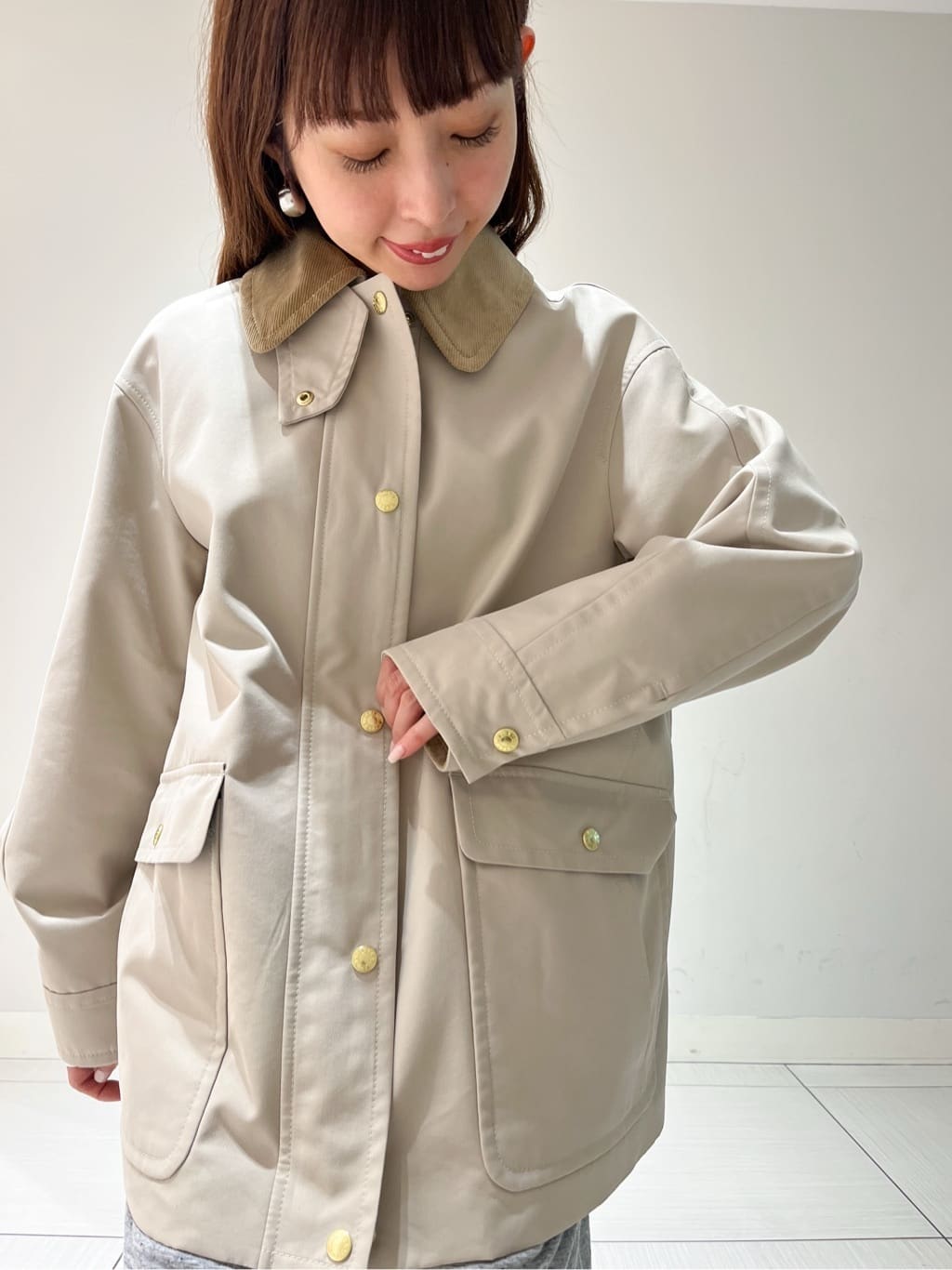 じゅんさんの「DRESSTERIOR｜【ウォッシャブル】スプリング ハンティングジャケット」を使ったコーディネート