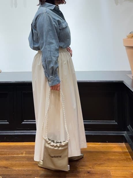 Asamiさんの「DRESSTERIOR｜◆ウォッシャブルコットンカシミヤプルオーバーニット」を使ったコーディネート