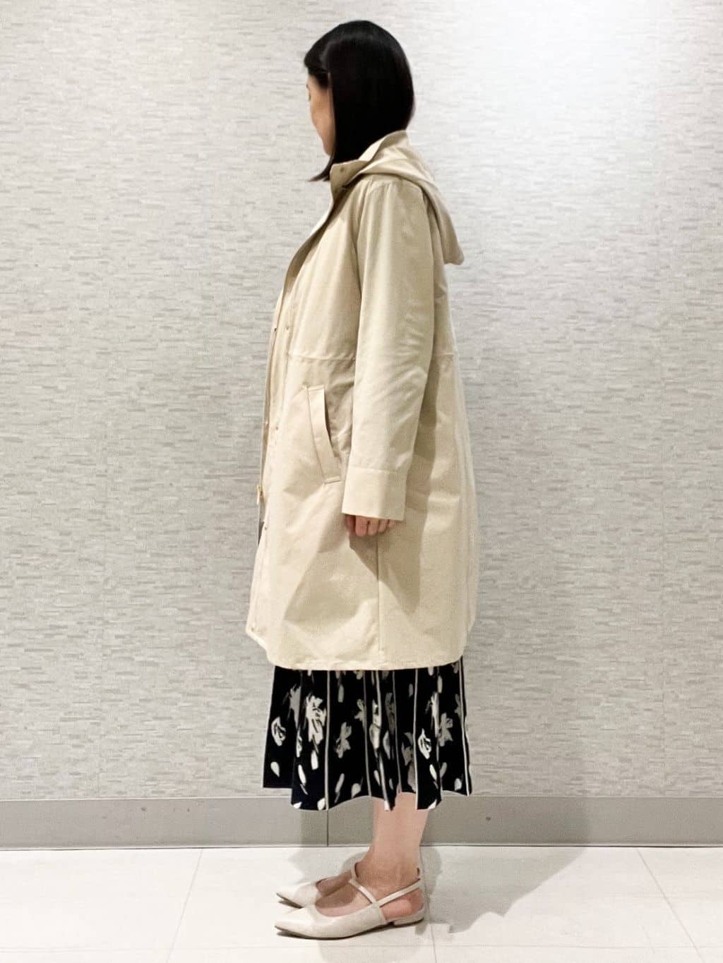 marikoさんの「Reflect｜【中綿ライナー付き】ライナー付きフーデッドロングコート」を使ったコーディネート