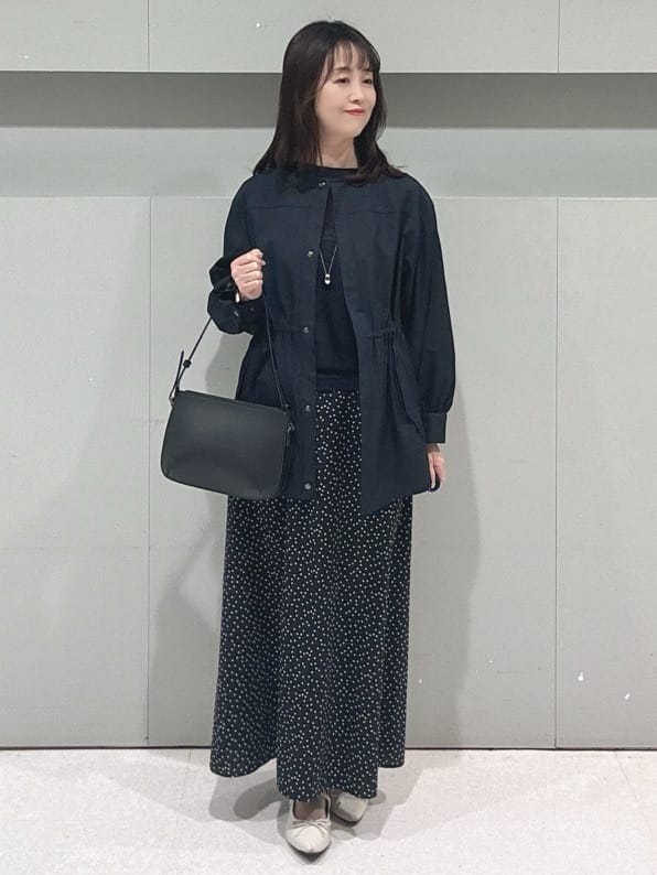 makiさんの「UNTITLED｜◆【はっ水】ライトコットンミリタリーコート」を使ったコーディネート