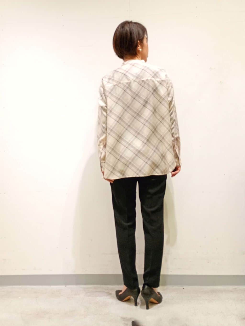 Kさんの「INDIVI｜【洗える／多機能／SETUP可】着る日傘ジレジャケット」を使ったコーディネート