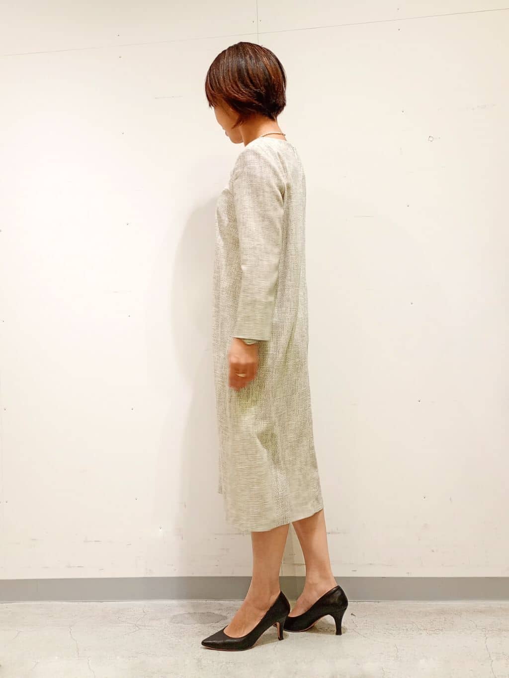 Kさんの「INDIVI｜【マルチWAY】3点セットパール調ネックレス」を使ったコーディネート