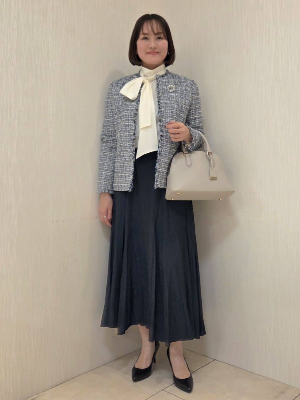 naokoさんの「UNTITLED｜【仕事着/スーツ】ファンシーツイード ジャケット」を使ったコーディネート