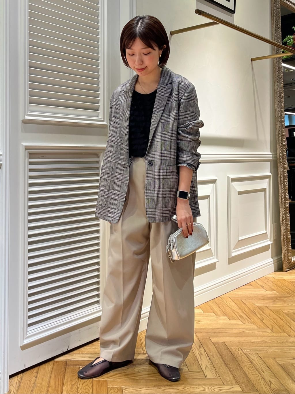 つじ まこさんの「DRESSTERIOR｜provoke（プロヴォーク）【別注】 フリフリ タンクトップ」を使ったコーディネート