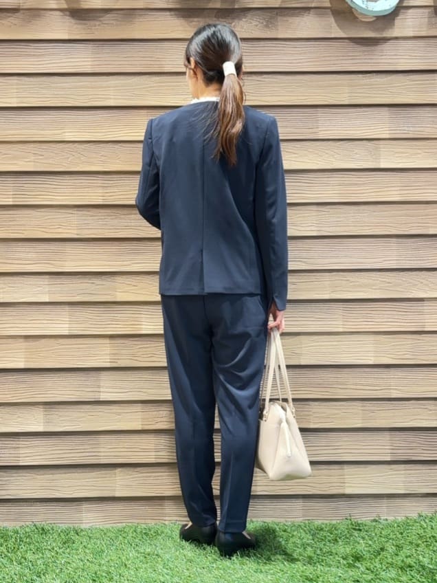 himiさんの「SHOO･LA･RUE｜【軽量/2WAY】ロングハンドル ラウンドトートバッグ」を使ったコーディネート