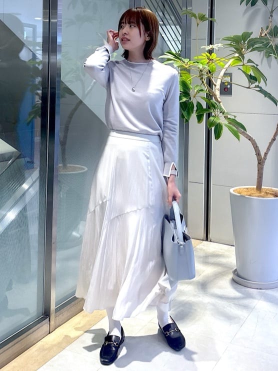 yukaさんの「UNTITLED｜【アンサンブル可/洗える】ウォームスパンニット」を使ったコーディネート