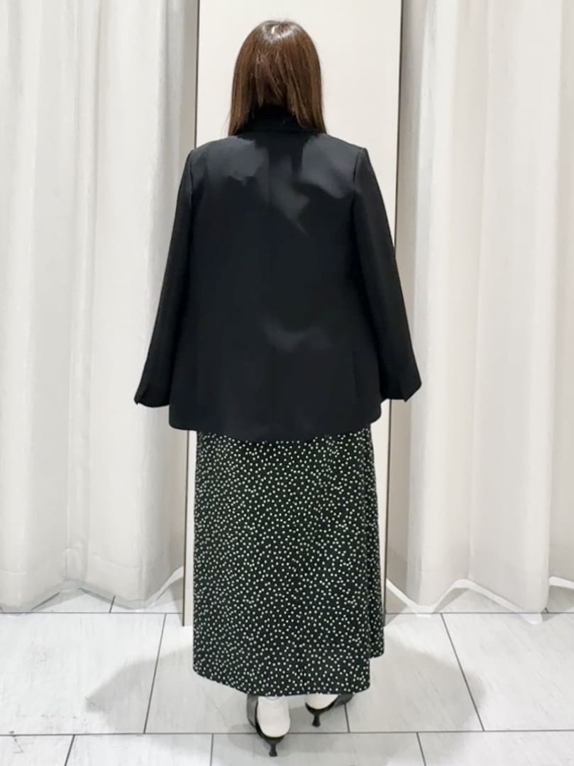 ʏᴜᴋɪᴋᴏさんの「UNTITLED｜◆【洗える/ストレッチ性】ダブルブレストジャケット」を使ったコーディネート