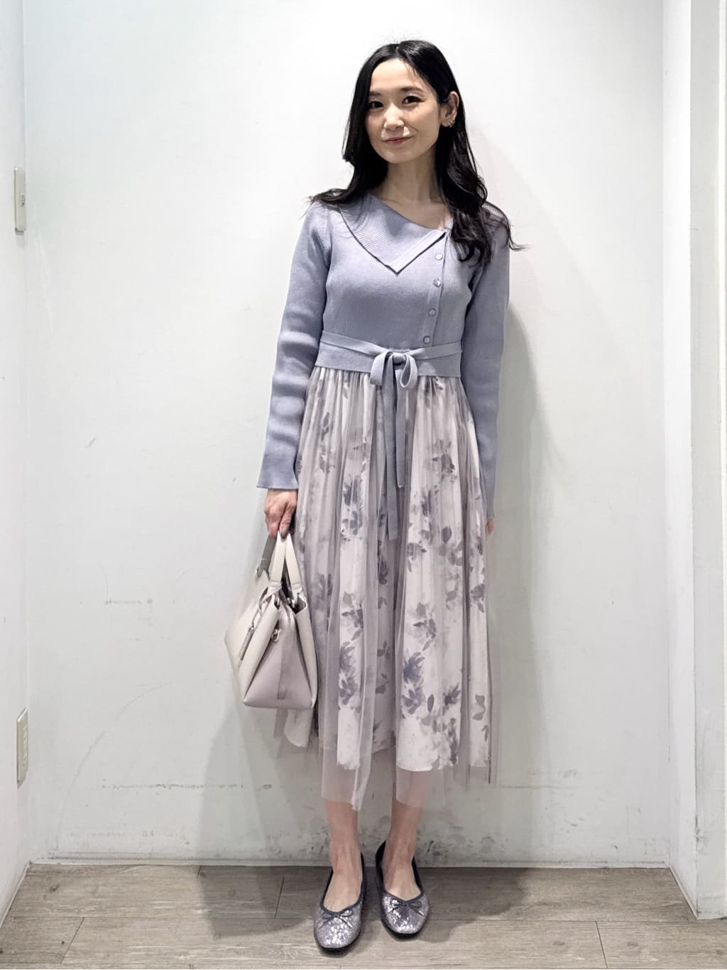 yuicciさんの「OPAQUE.CLIP｜ドッキングニットワンピース【洗濯機OK／抗ピル】」を使ったコーディネート