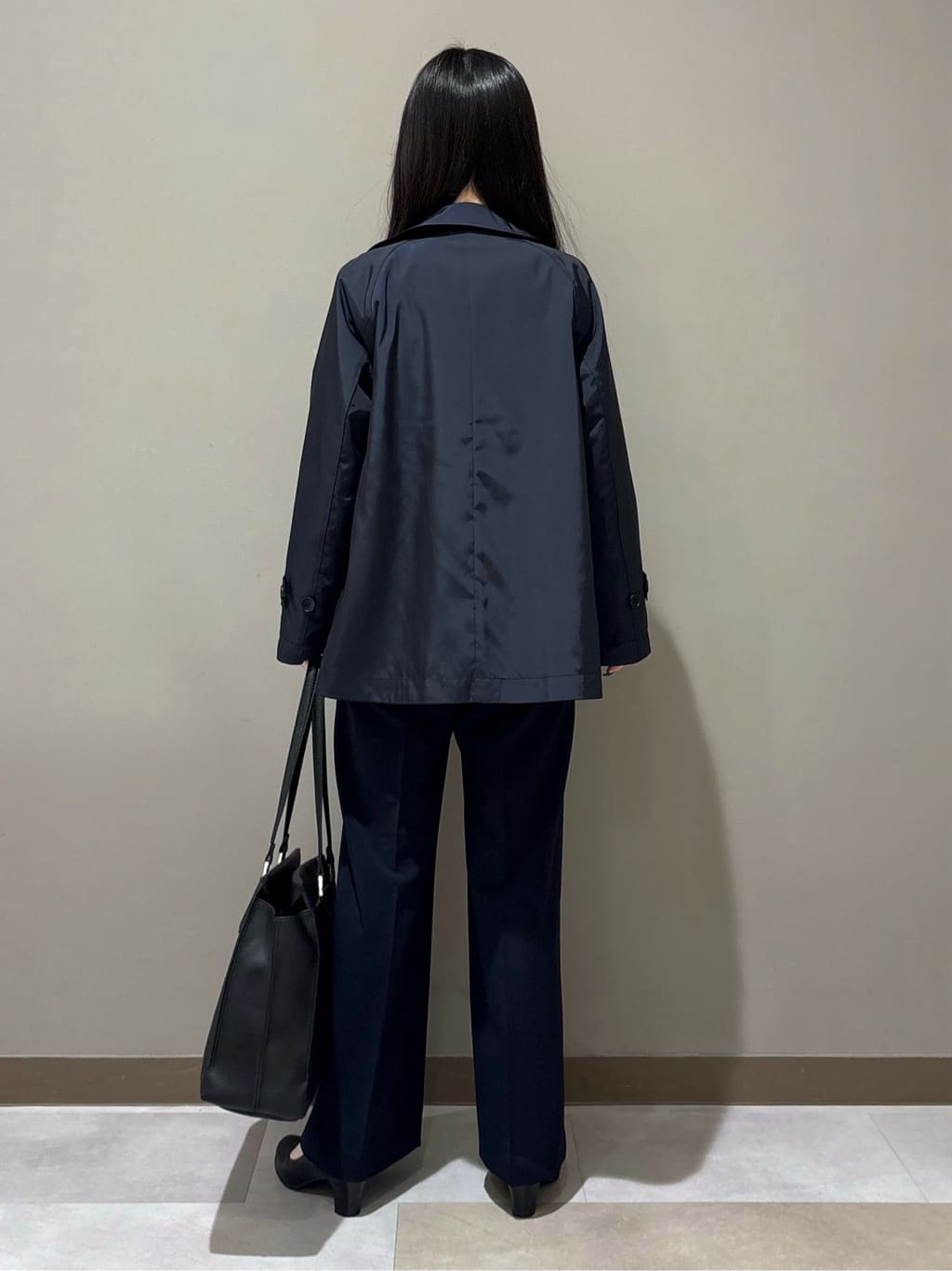 KEIKOさんの「INDIVI｜【撥水／UVケア／2WAY】超軽量ライナー付ライトトレンチコート」を使ったコーディネート