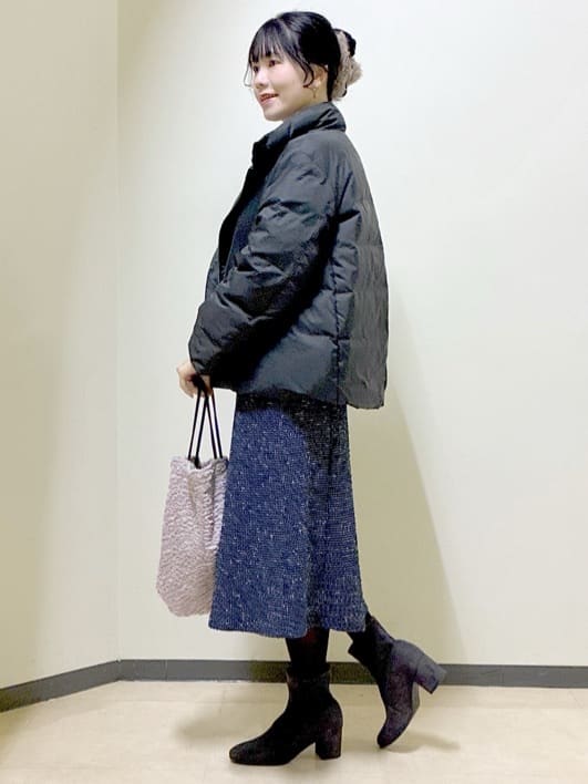  beni_gingerさんの「Reflect｜【すっきりシルエット】ショート丈ダウンコート」を使ったコーディネート