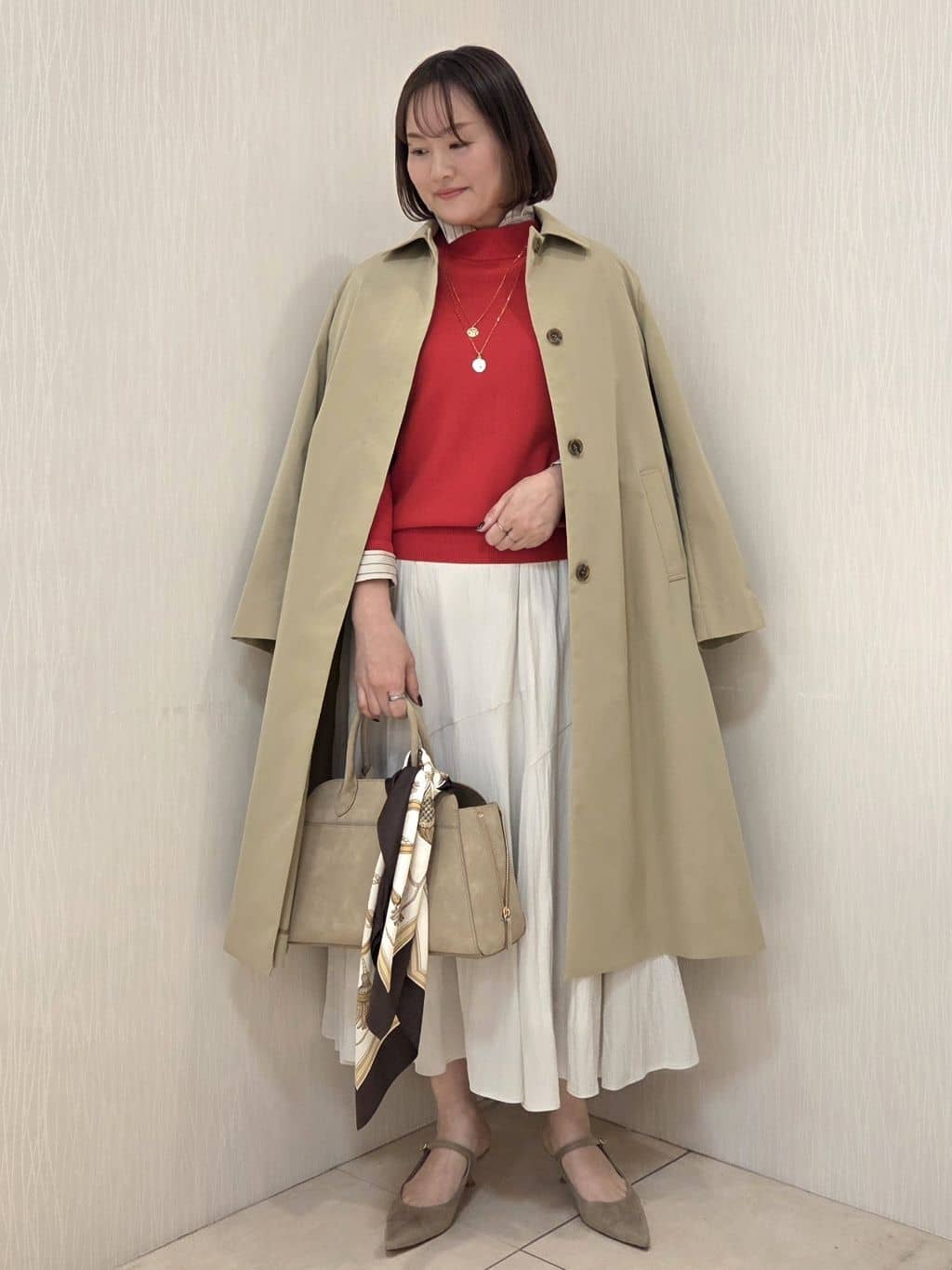naokoさんの「UNTITLED｜【洗える】ミラノリブニット」を使ったコーディネート