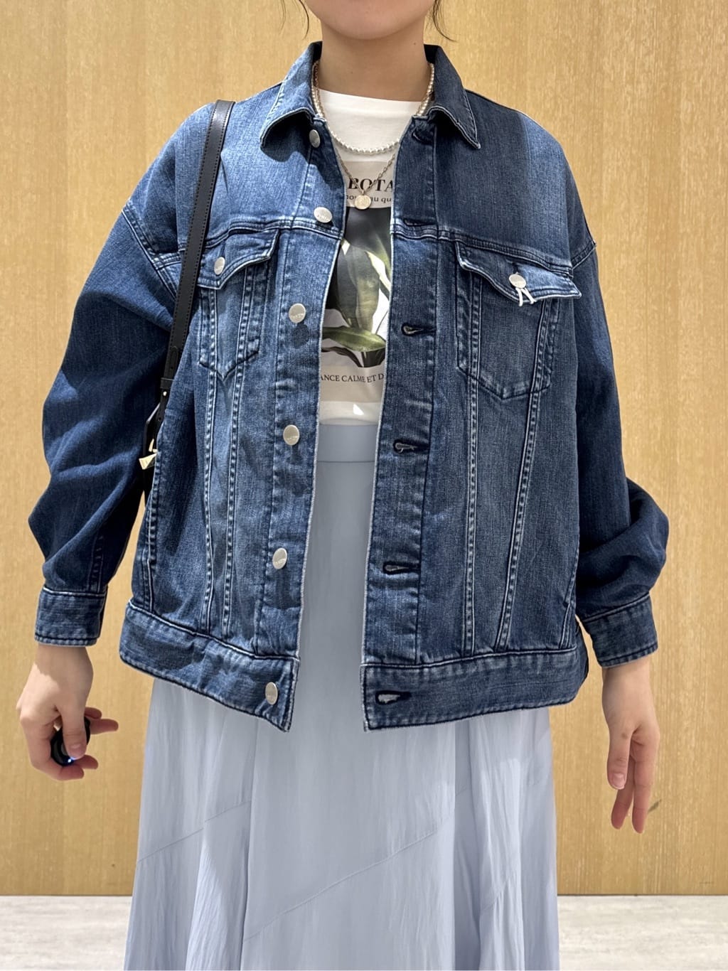 nanaさんの「UNTITLED｜【Healthy DENIM】別注Bran／デニムジャケット」を使ったコーディネート