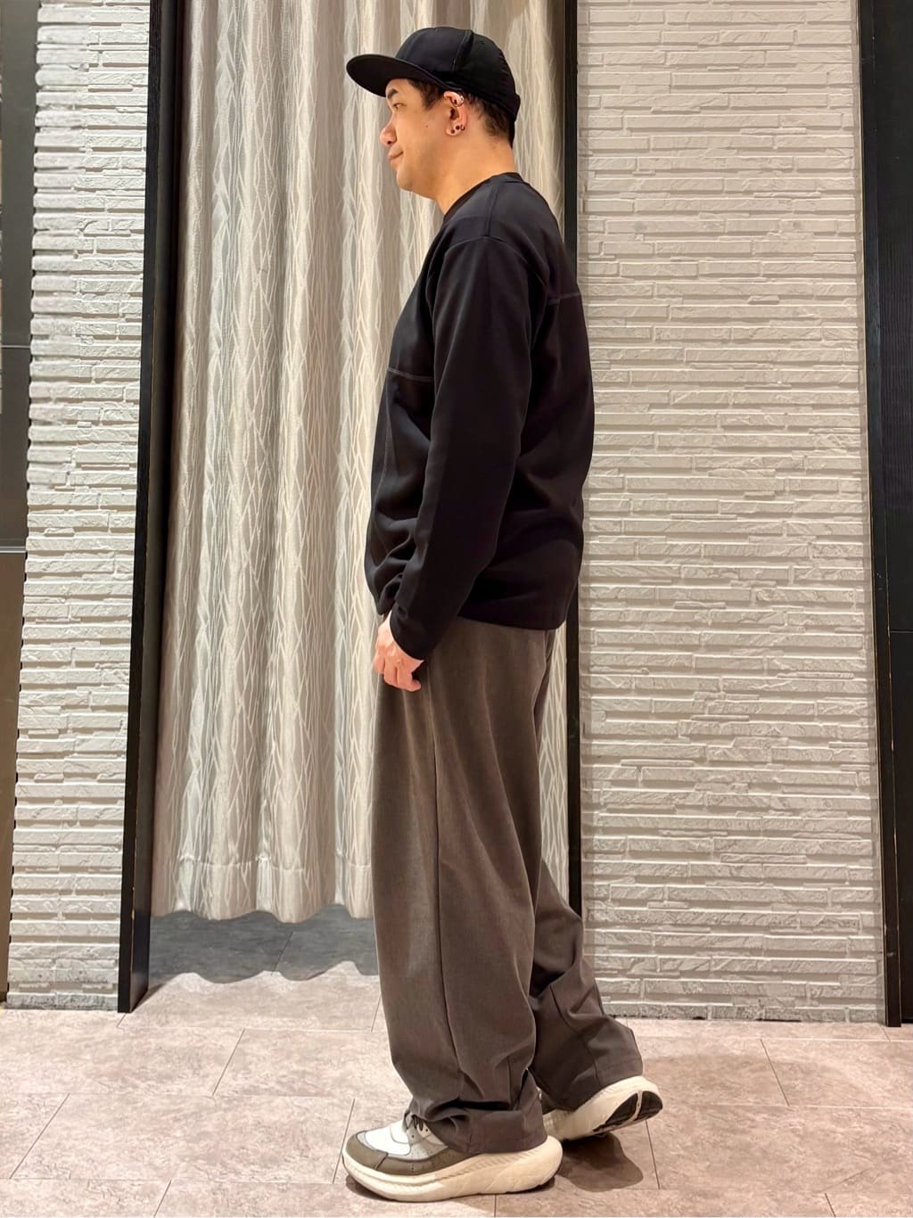 Pーyamaさんの「THE SHOP TK｜【カジュアルに上品さをプラス】変わり織ツイードブルゾン　洗濯機OK」を使ったコーディネート