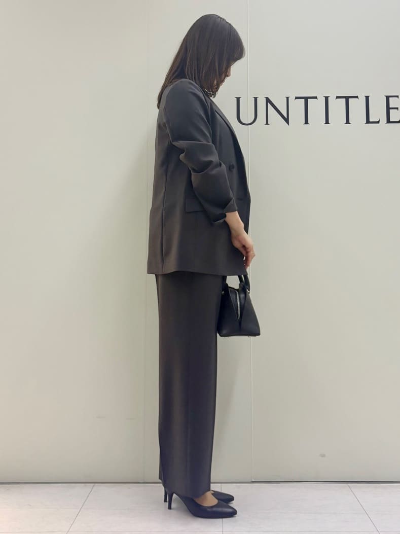 Sakaiさんの「UNTITLED｜【透けにくい/ウエストイン見え】タックブラウス」を使ったコーディネート