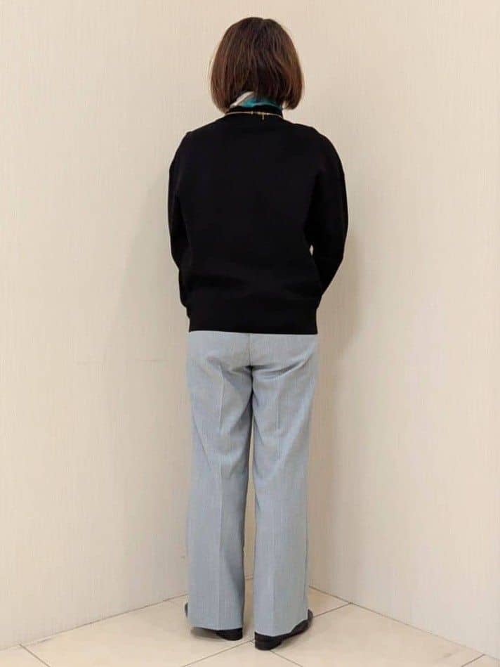 u-macoさんの「UNTITLED｜【洗える】ミラノリブニット」を使ったコーディネート