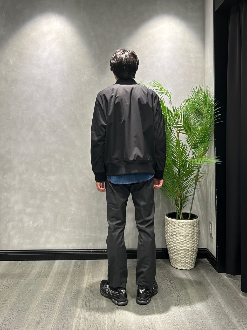 ruiさんの「TAKEO KIKUCHI｜【BOWLER HAT LABEL】撥水 MA－1ブルゾン」を使ったコーディネート