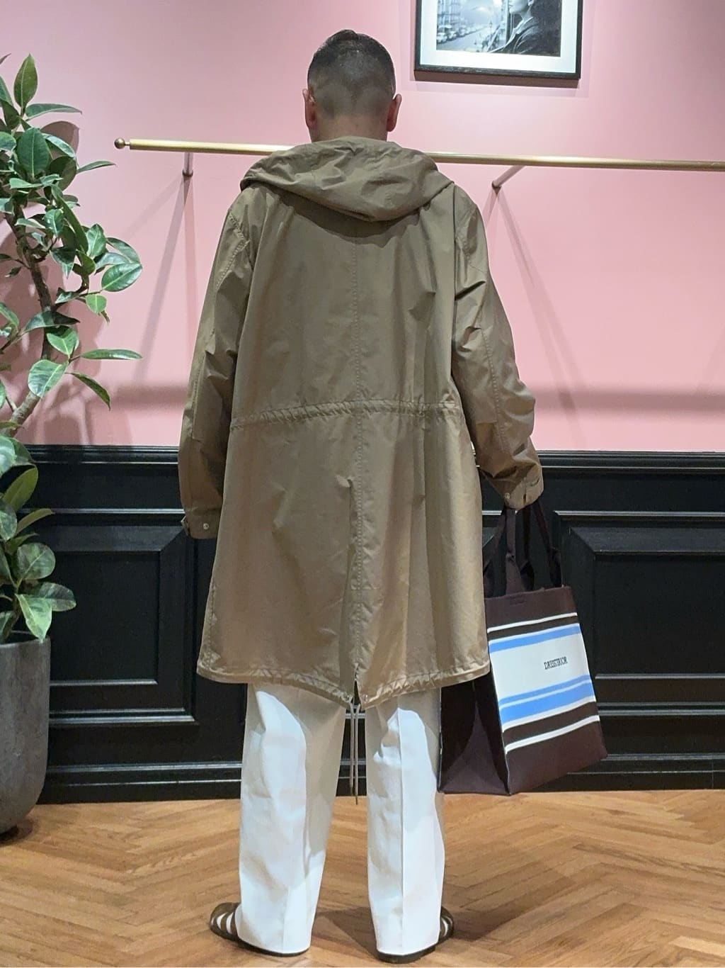 torigoeさんの「DRESSTERIOR｜【撥水素材】レインプルーフ フーデッドコート」を使ったコーディネート