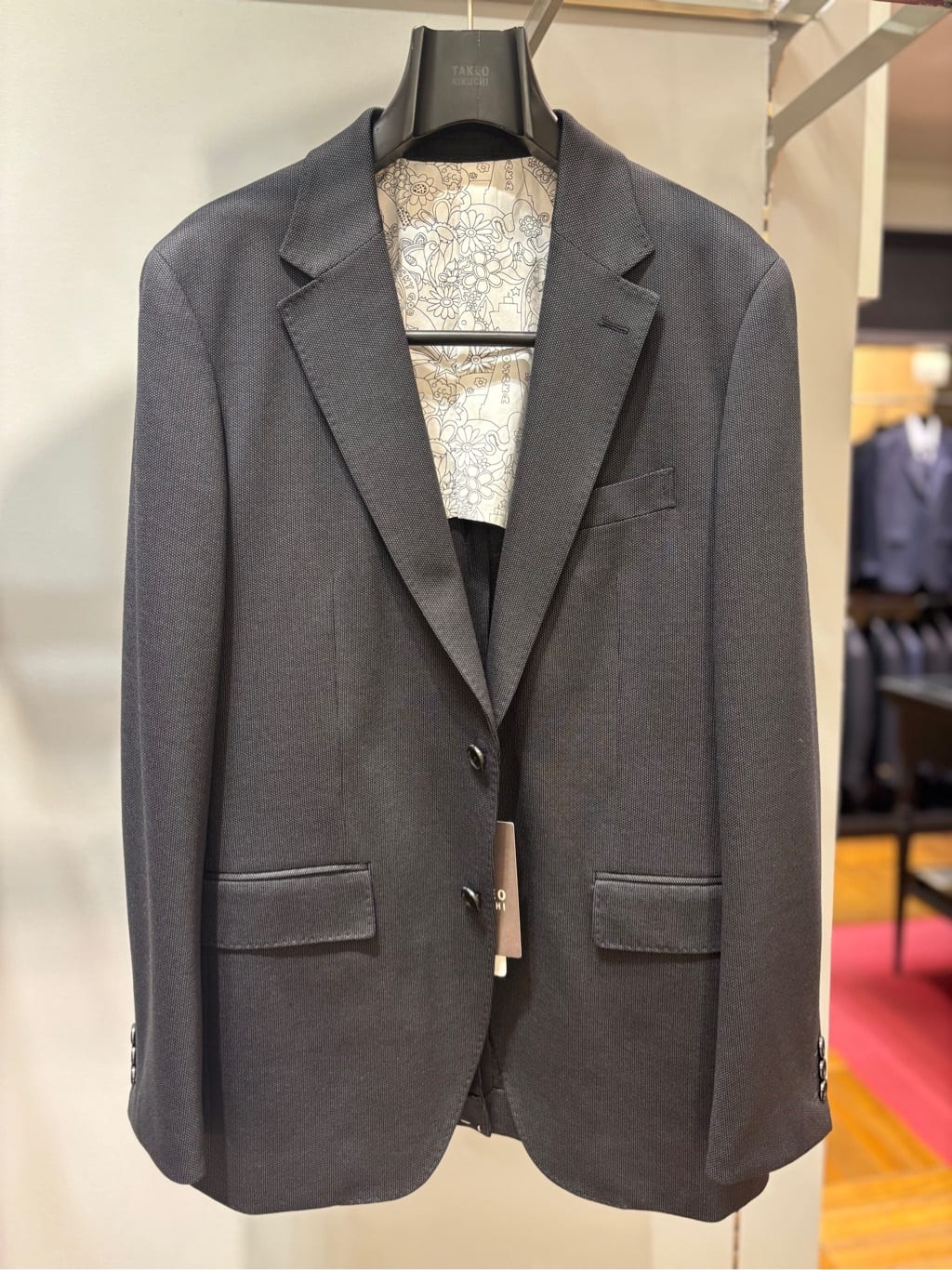 ヒナさんの「TAKEO KIKUCHI｜【BOWLER HAT LABEL】ピンヘッドジャージ ジャケット」を使ったコーディネート