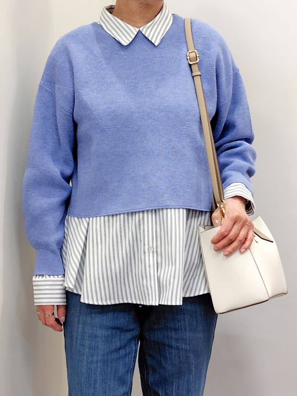 masaさんの「grove｜毎日着たくなる、もちもち畦編みニット」を使ったコーディネート