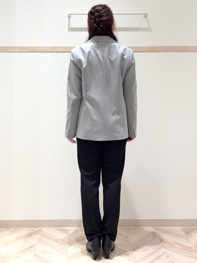 nanaさんの「SHOO･LA･RUE｜【セットアップ可/S-LL/洗濯機可】マニッシュに決まる ダブルブレストジャケット」を使ったコーディネート