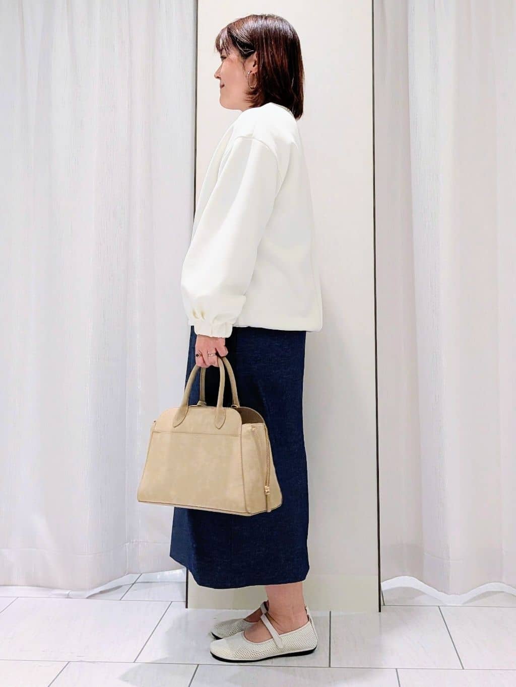 Onumaさんの「UNTITLED｜【花柄/洗える】ボタニカルブラウス」を使ったコーディネート
