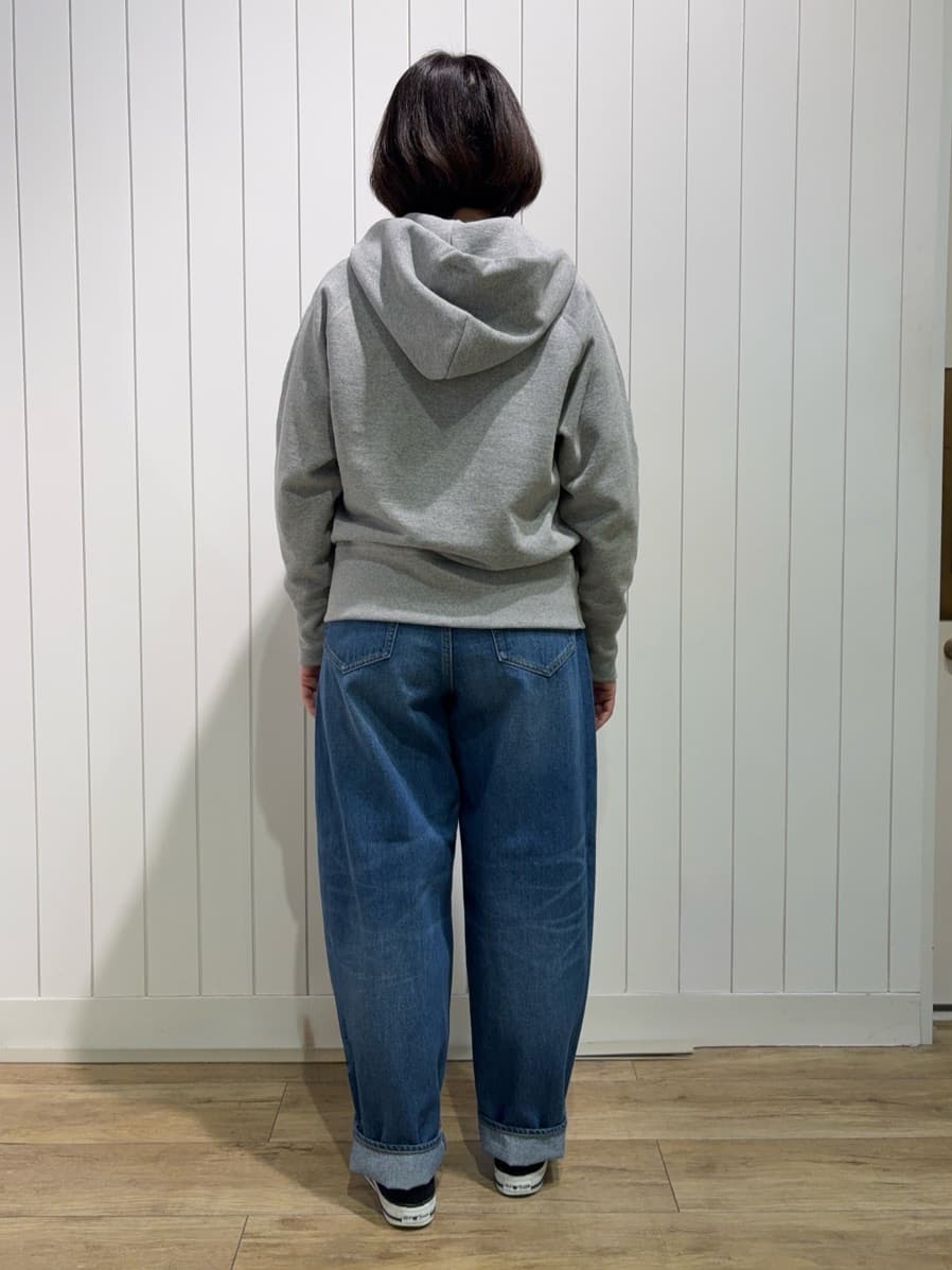 Kikuchi さんの「Dessin｜【洗える】ワイドカーブシルエット12OZデニム」を使ったコーディネート